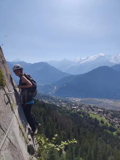 Via ferrata La Curalla.