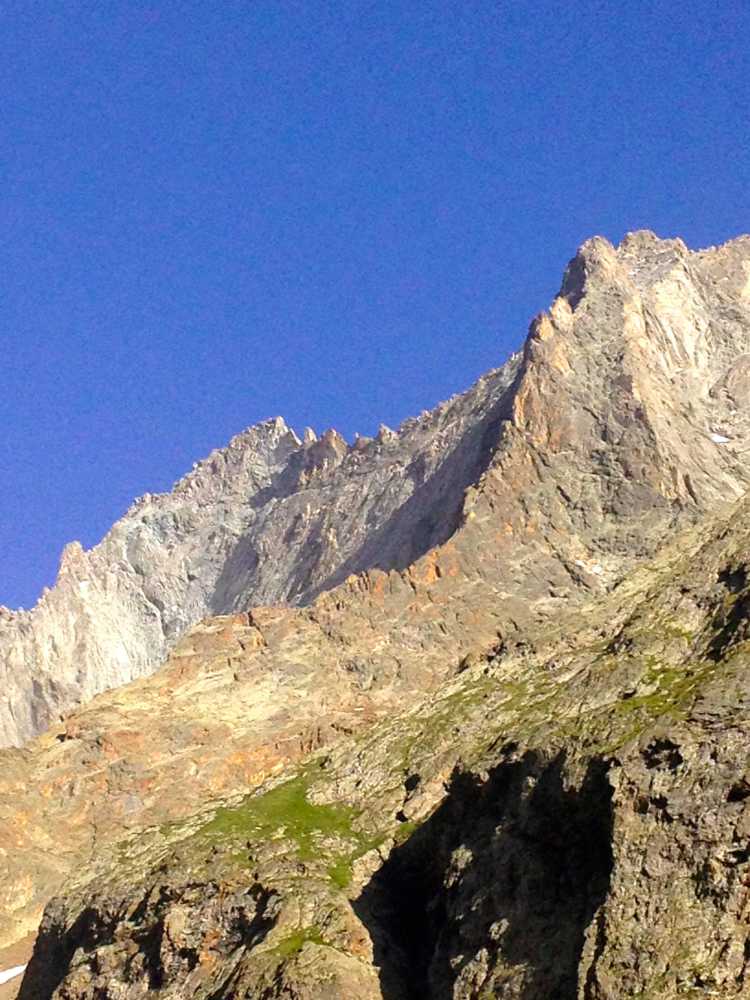 arête nord de la pointe d'amont