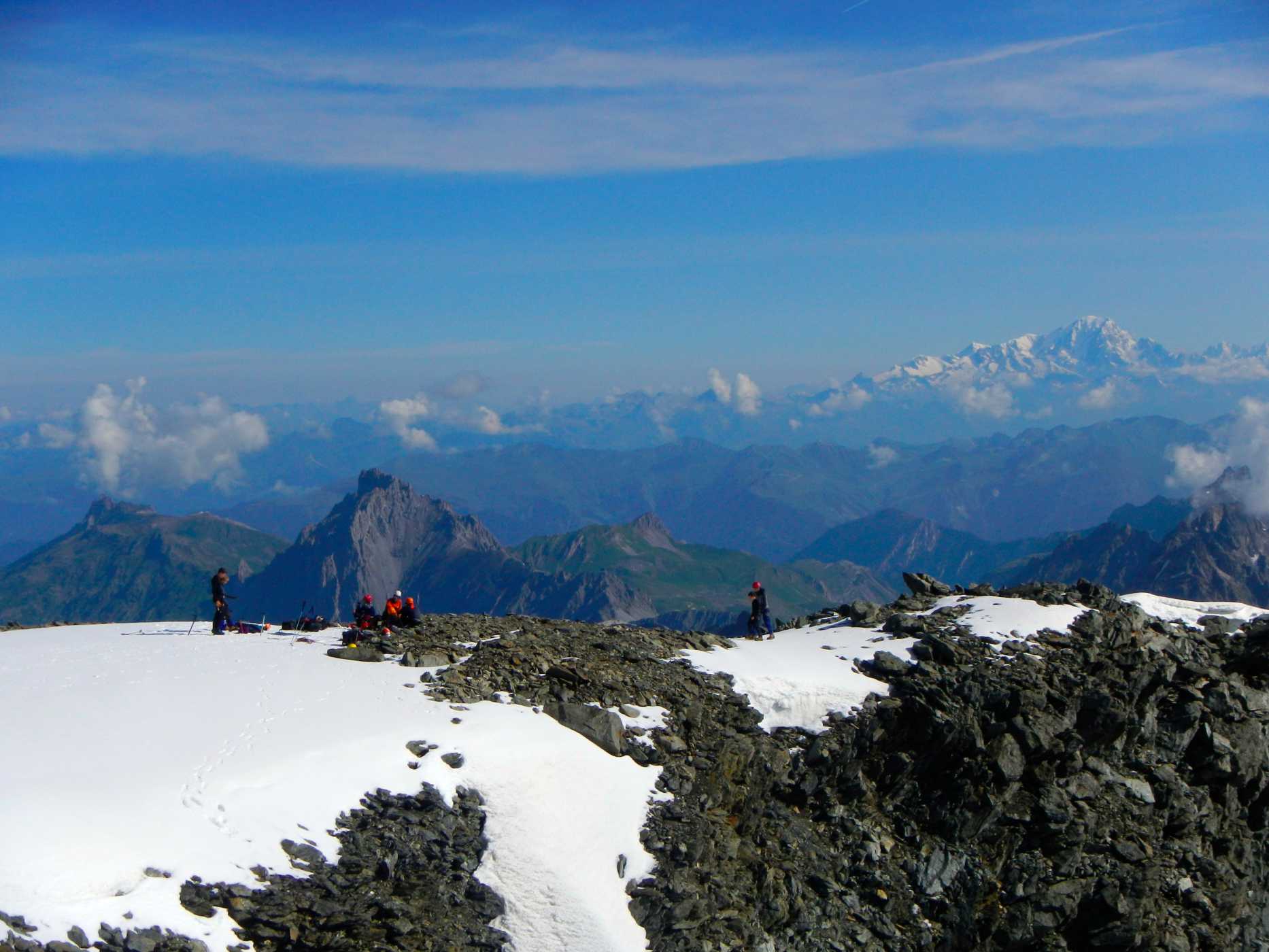 Sommet du dome de polset