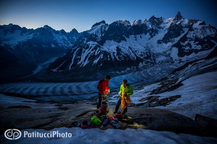 envers des aiguille de chamonix guy anne