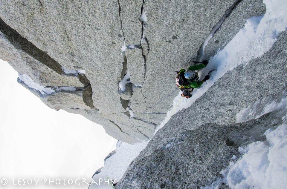 escalade mixte mont blanc