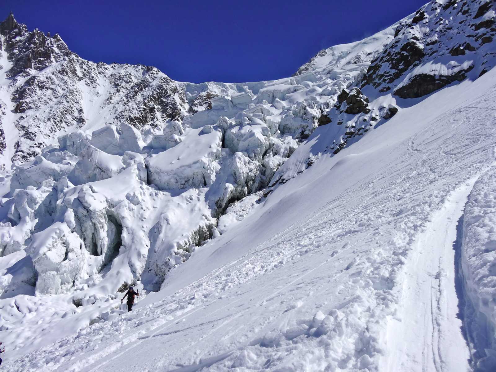 montée refuge grand mulets