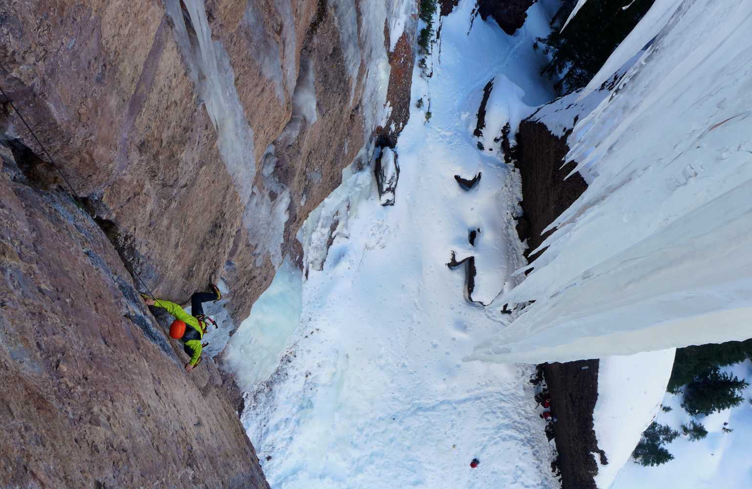 ice climbing ouray