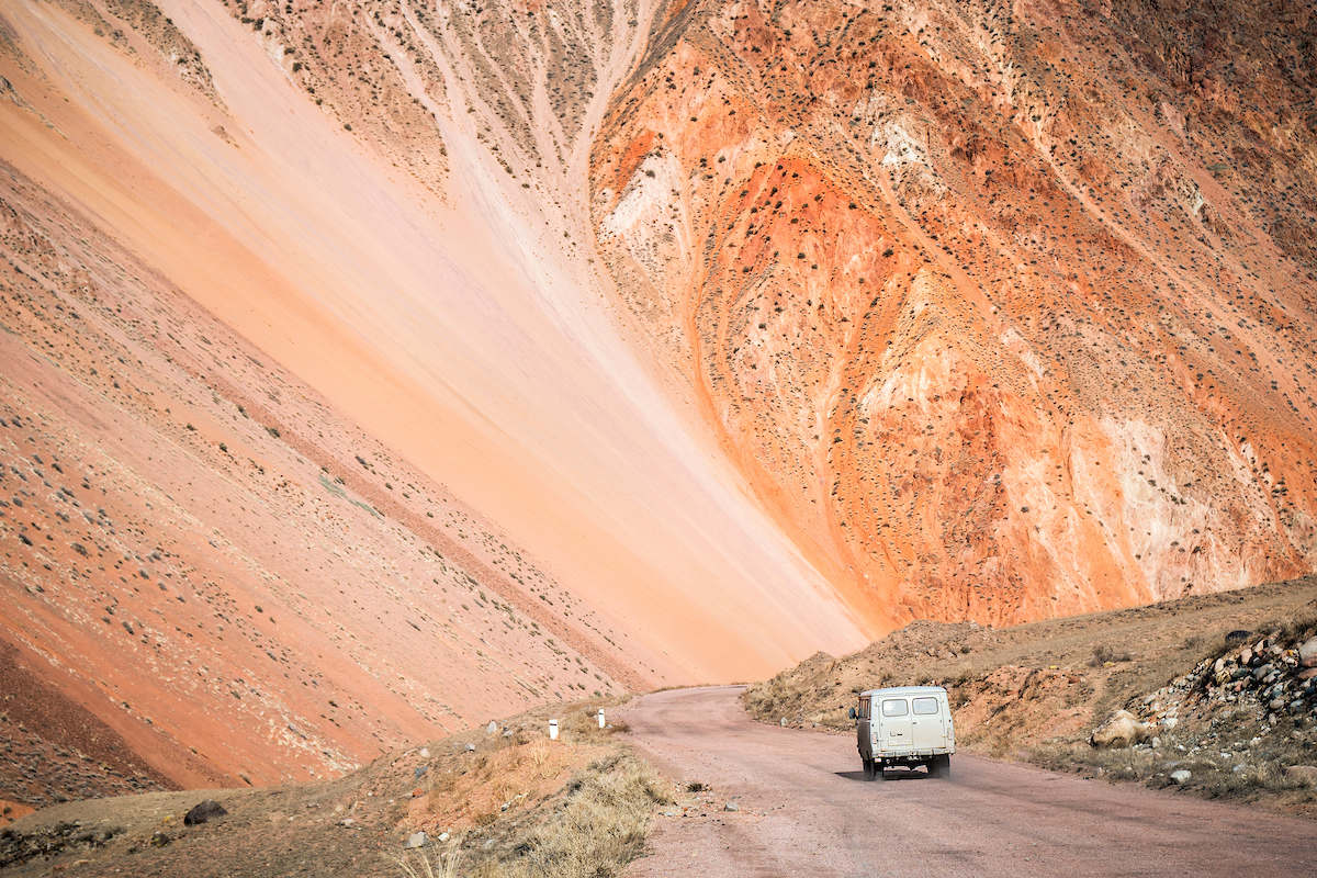 route Kyrgyzstan