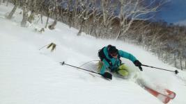 Ski à Hokkaido, Japon!