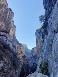 L'Offre, Couloir Samson, Verdon.