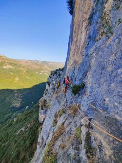 La dominante, Baou de St Jeannet. Topo