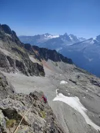 Gaspard 1er. Pointe Gaspard, Aiguilles Rouges