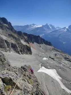 Gaspard 1er. Pointe Gaspard, Aiguilles Rouges