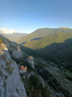 Portaledge dans le mercantour