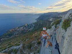 Portaledge au dessus de Monaco